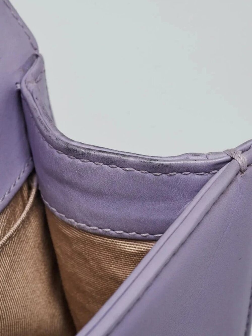 Chanel Purple Woven Lambskin Leather Paris-Versailles Small Boy Bag - Picture 9 of 10